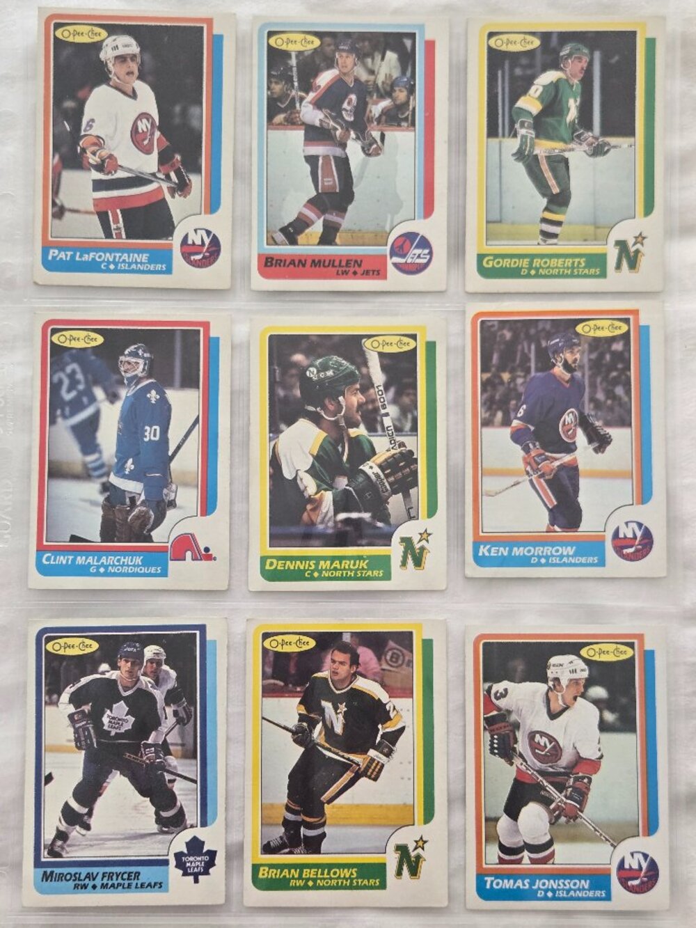 Vintage O-Pee-Chee Hockey Card Collection Bundle - 35 Cards